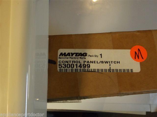 Maytag Microwave 53001499 Control Panel/switch Asy (bsq) NEW IN BOX Maytag Microwave 53001499 Control Panel/switch Asy (bsq) NEW IN BOX